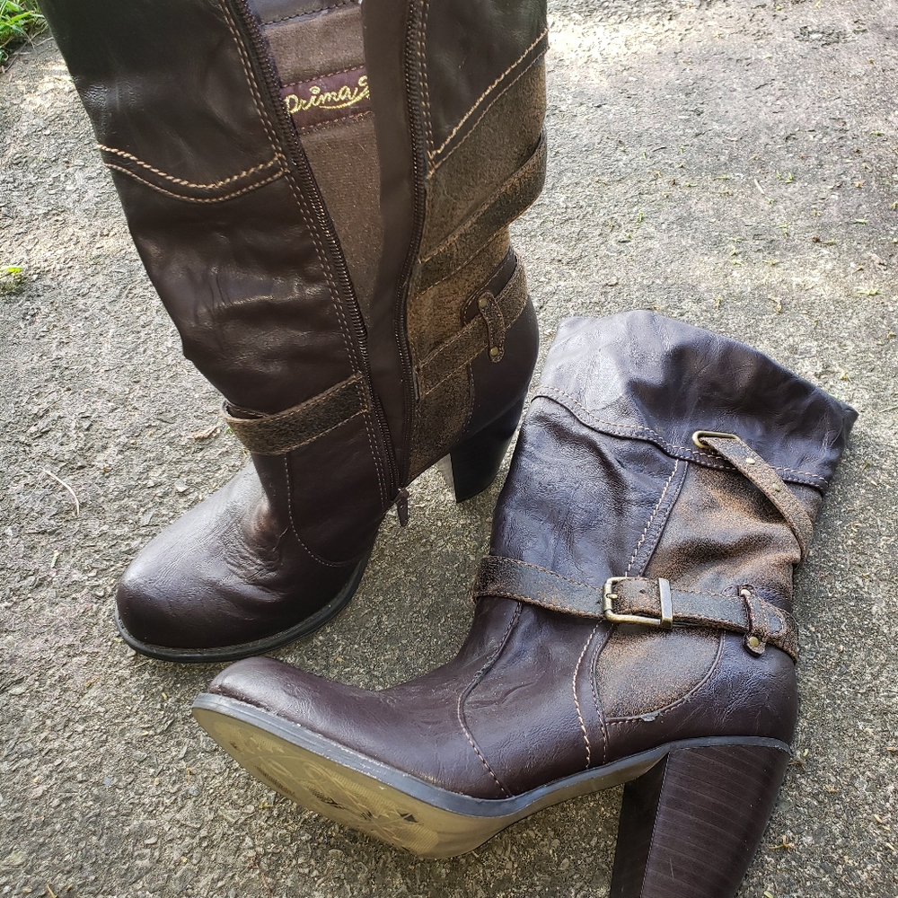 Brown boots